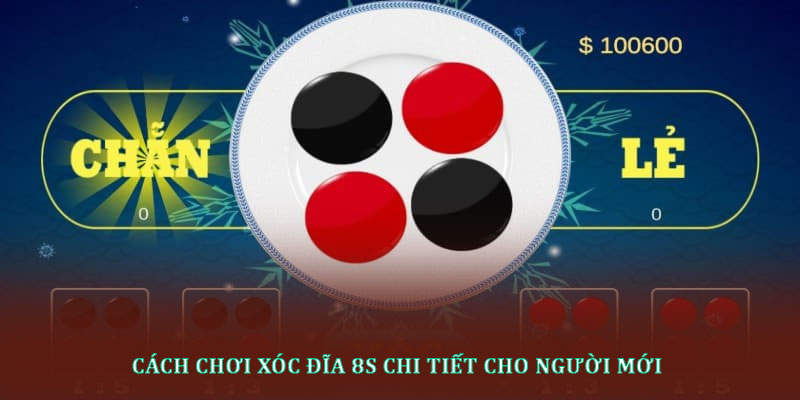 Cách chơi xóc đĩa 8s chi tiết cho người mới